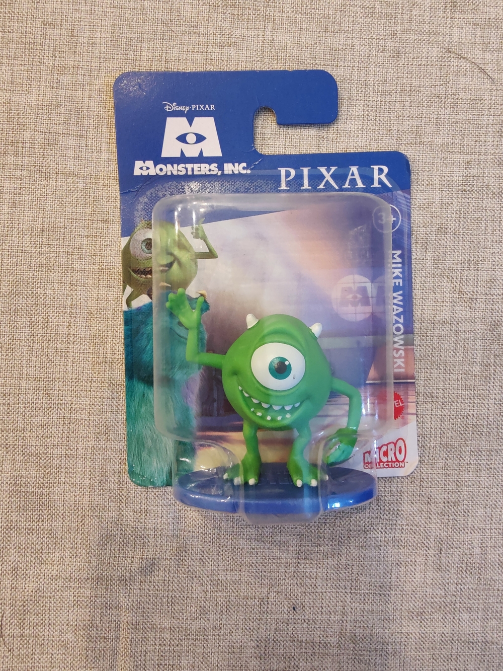 NWT Mattel Monsters, Inc. Mike Wazowski Green Figure